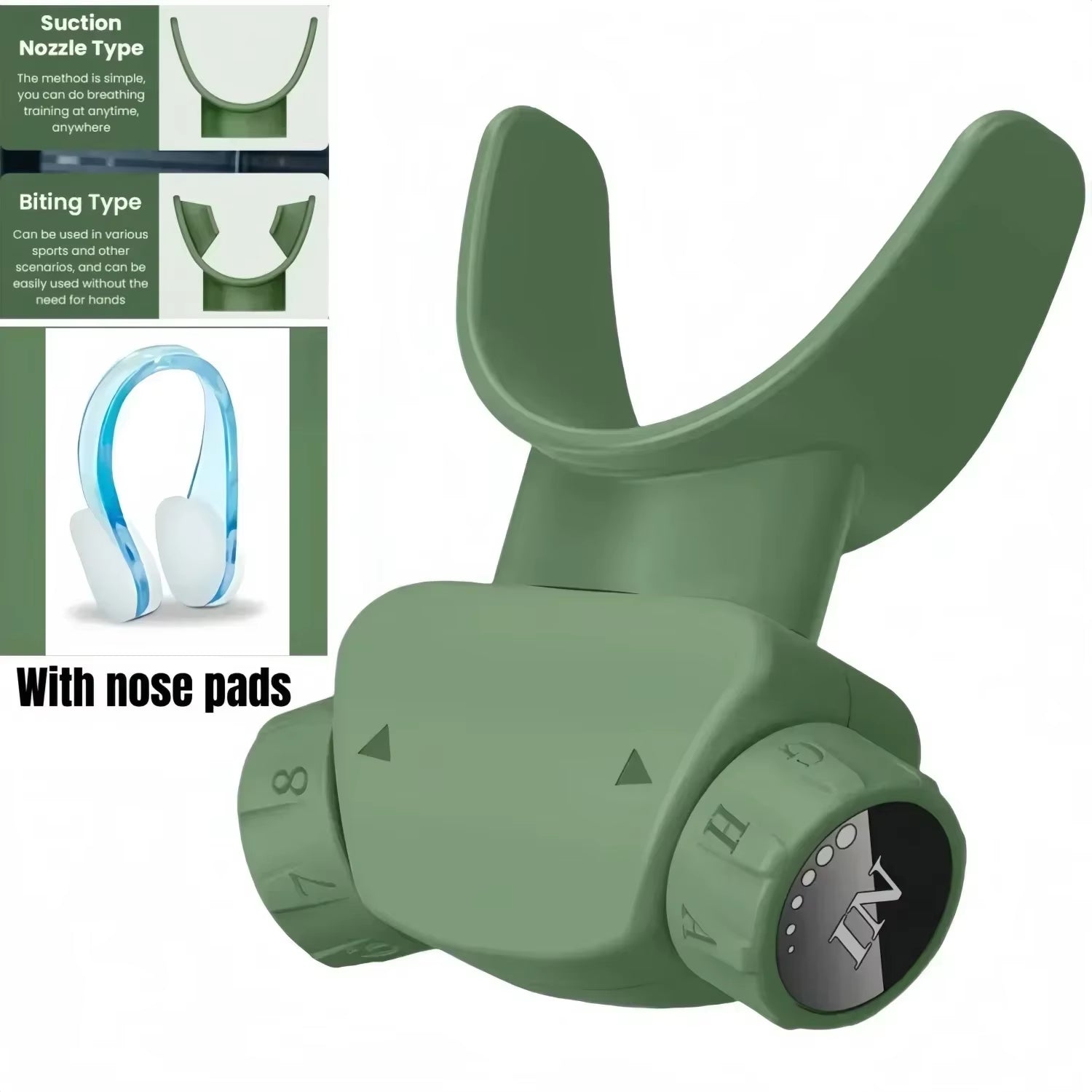 Portable Lung Trainer for Peak Performance Breathing